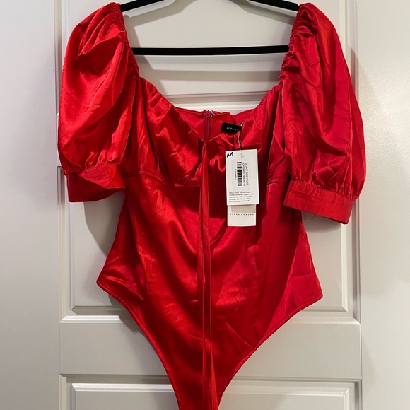 Tops - Red bodysuit